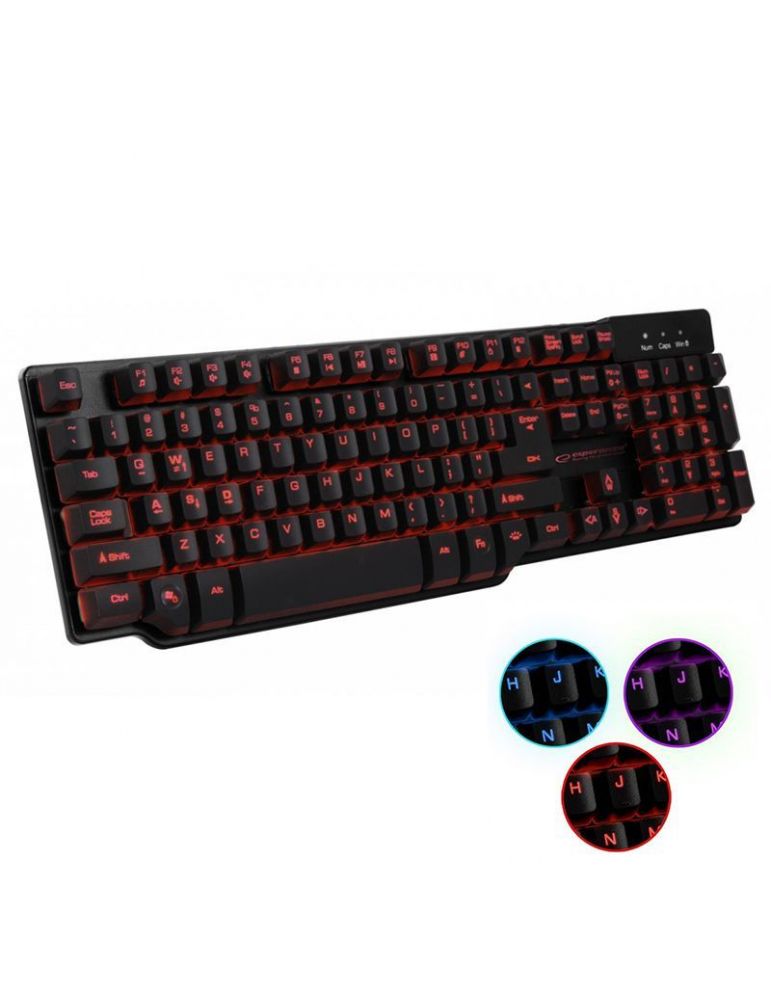 Tastatura Esperanza, usb, negru