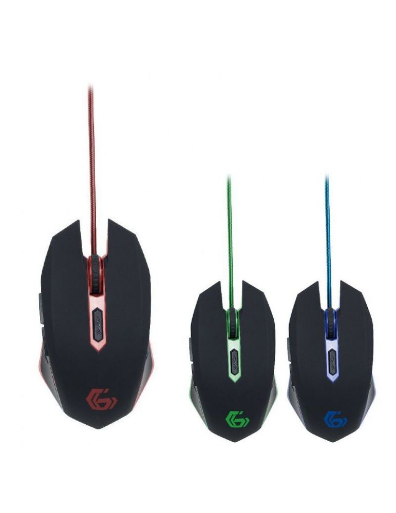 Mouse gaming musg-001r/g/b gembird