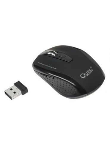 Mouse optic wireless negru quer Quer - 1 - Tik.ro