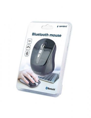 Mouse wireless bluetooth 1600 dpi gembird Gembird - 1