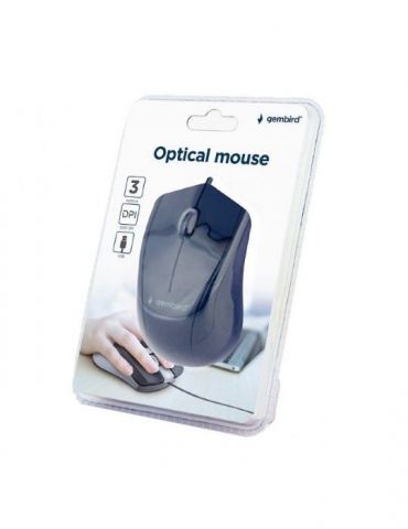 Mouse optic 1000dpi usb gembird Gembird - 1