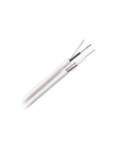 Cablu coaxial rg59 + 2x0.35 100m Cabletech - 1