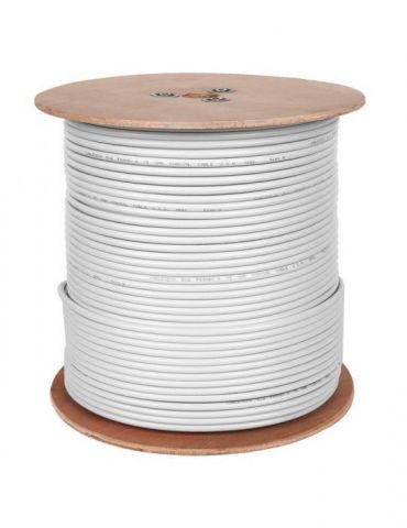 Cablu coaxial miez cupru ecran al tambur 305m Cabletech - 1 - Tik.ro