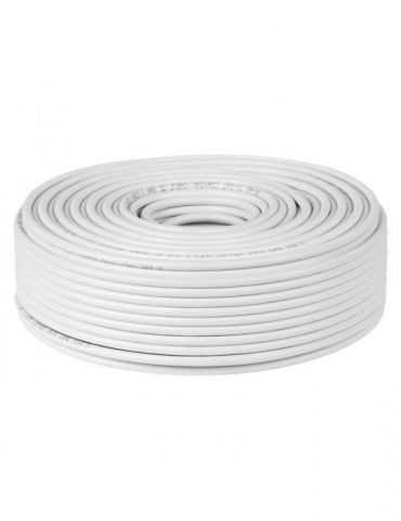 Cablu coaxial rg6u ccs 48x0.12 rola 100m  - 1