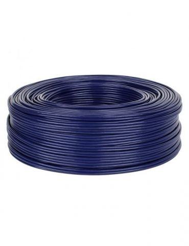 Cablu 2rca 4mm albastru rola  - 1 - Tik.ro