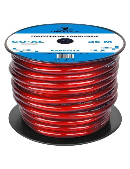 Cablu putere cu-al 2ga (12mm/33.62mm2) 25m ro Cabletech - 1