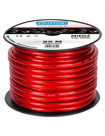 Cablu putere cu 4ga (10mm/21.15mm2) 25m Peiying - 1 - Tik.ro