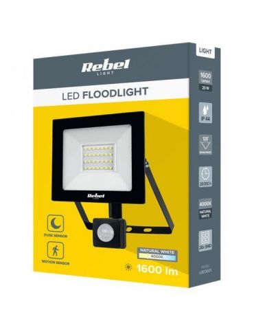Reflector led 20w cu senzor 4000k rebel Rebel - 1
