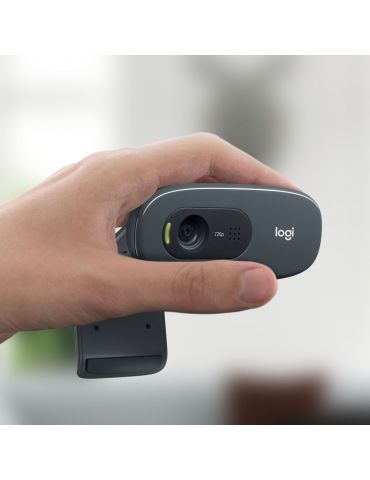 Logitech C270 HD camere web 3 MP 1280 x 720 Pixel USB 2.0 Negru Logitech - 5