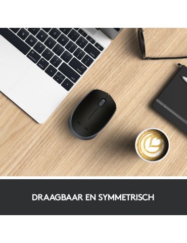 Logitech M171 Black-K mouse-uri Ambidextru RF fără fir Optice 1000 DPI