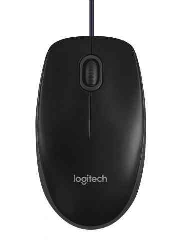 Logitech B100 Optical Usb Mouse f  Bus mouse-uri Ambidextru USB Tip-A Optice 800 DPI