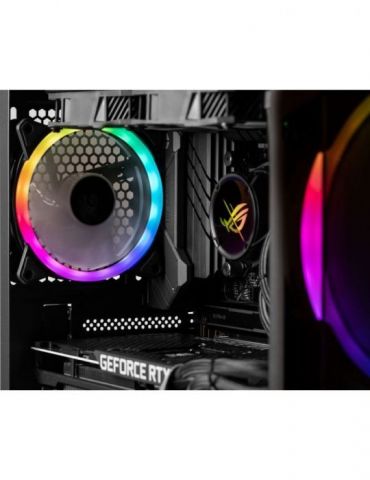 Desktop PC MicroTech Gaming LudiX,Intel Core i5-11400F,Rocket Lake,16GB RAM,512GB SSD,GeForce GTX 1650 4GB,Win 11 Home Microtech