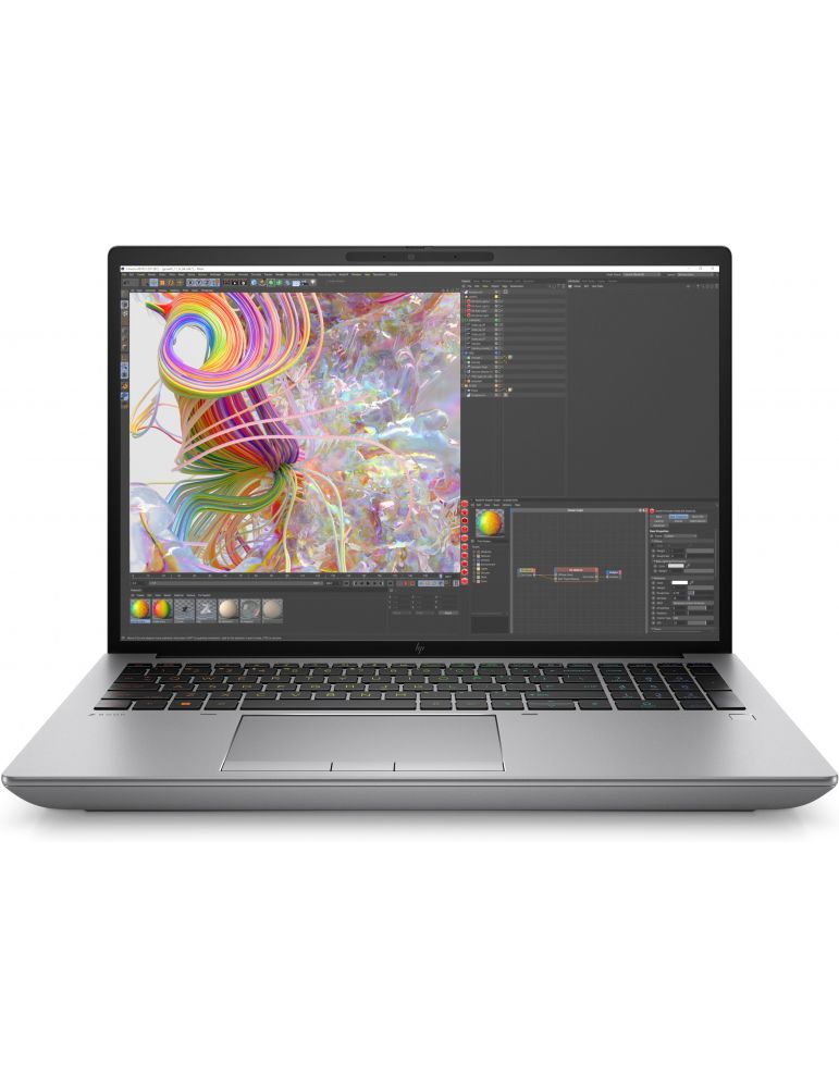 Laptop HP ZBook Fury 16 G9, i7-12800HX, 16", RAM 16GB, SSD 512GB, nVidia RTX A1000 4GB, Win 10 Pro, Gray