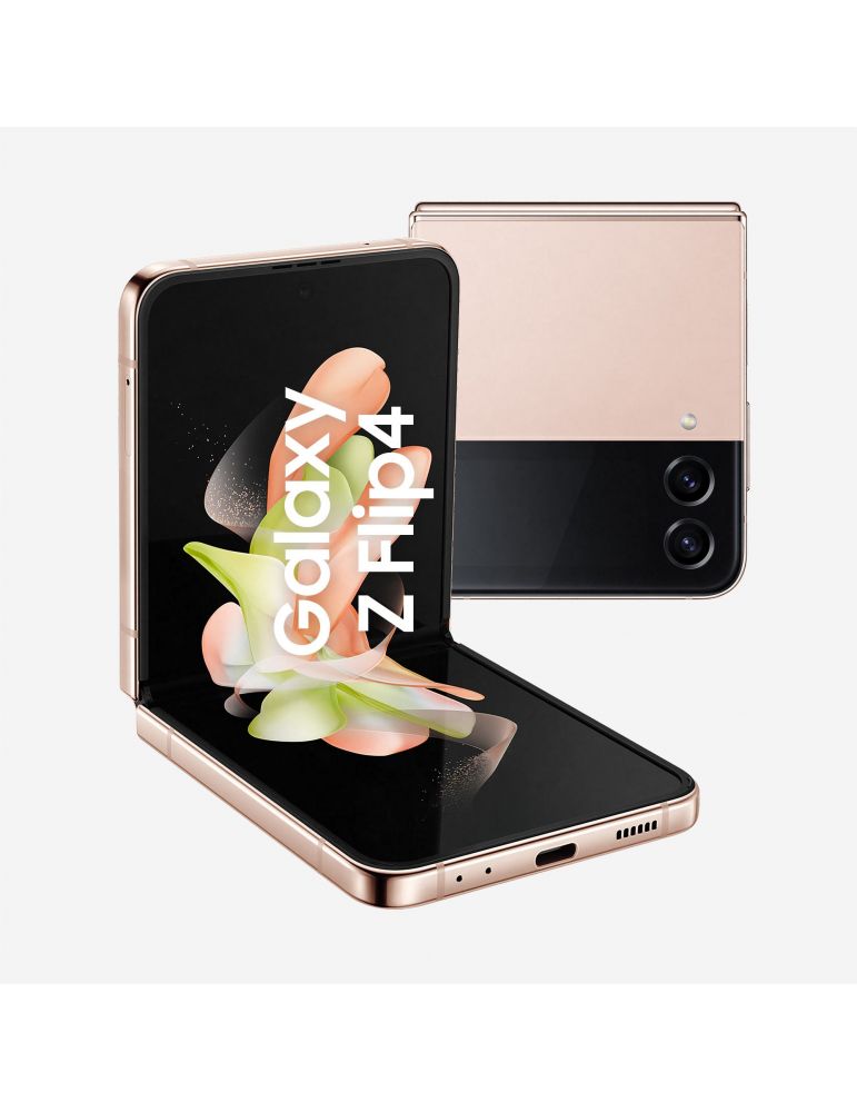 Samsung Galaxy Z Flip4 SM-F721B 17 cm (6.7") Dual SIM Android 12 5G USB tip-C 8 Giga Bites 256 Giga Bites 3700 mAh Pink gold