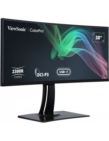 Viewsonic VP3881A monitoare LCD 96,5 cm (38") 3840 x 1600 Pixel Quad HD+ LED Negru Viewsonic - 7