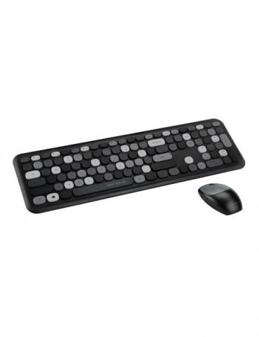 Kit tastatura + mouse serioux colourful 9920bk wireless 2.4ghz us Serioux - 1 - Tik.ro