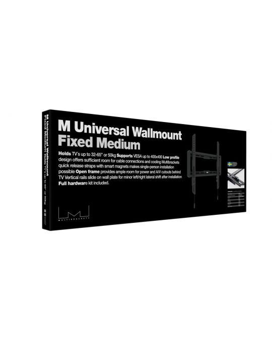 Multibrackets 1008 sistem montare TV 165,1 cm (65") Negru Multibrackets - 7