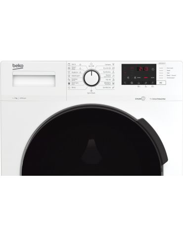 Beko WUE7612XST mașini de spălat 7 kilograme 1200 RPM D Alb Beko - 4