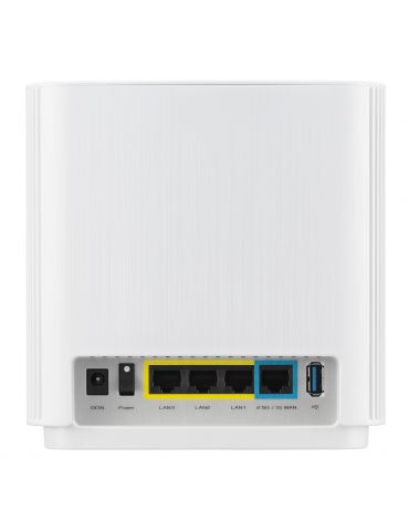 ASUS ZenWiFi AX (XT9) AX7800 1er Pack Weiß Tri-band (2.4 GHz / 5 GHz / 5 GHz) Wi-Fi 6 (802.11ax) Alb 4 Intern Asus - 2
