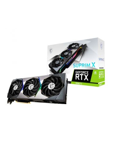 Placa video MSI nVidia GeForce RTX 3080 Ti SUPRIM X 12GB, GDDR6X, 384bit Msi - 1 - Tik.ro