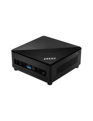 Desktop MSI Cubi 5 10M-415EU Mini, Intel Core i3-10110U, 8GB RAM, 256GB SSD, Intel UHD Graphics, Win 11,Black Msi - 1 - Tik.ro