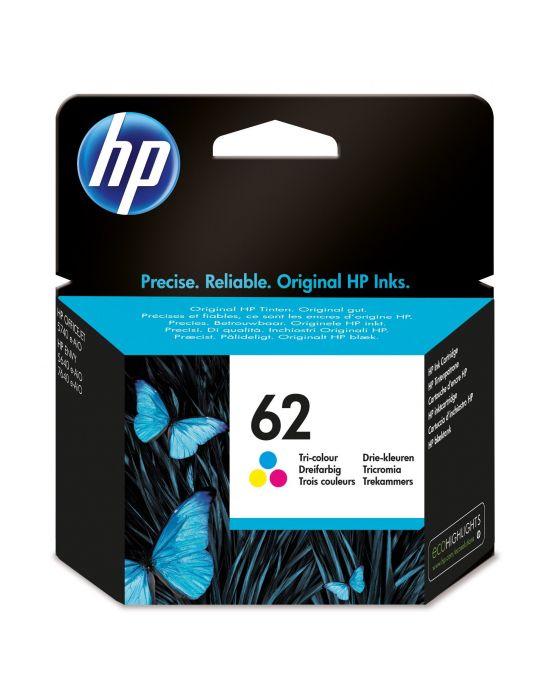 HP Cartuş de cerneală original 62 Tricolor Hp - 1
