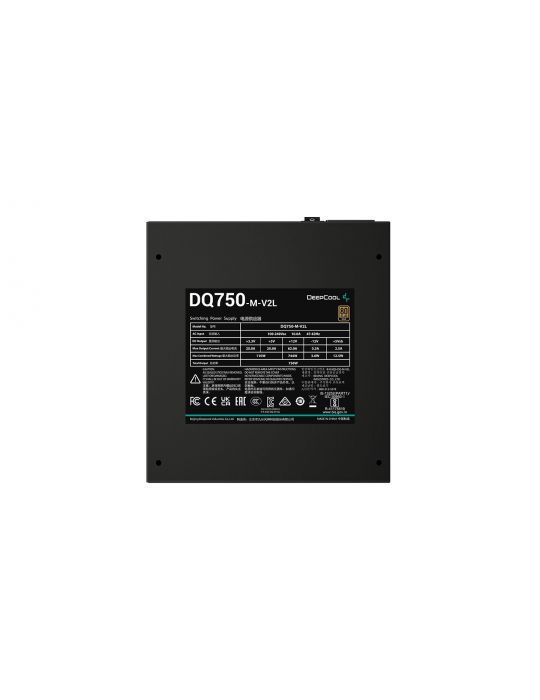 DeepCool DQ750-M-V2L unități de alimentare cu curent 750 W 20+4 pin ATX Negru Deepcool - 7