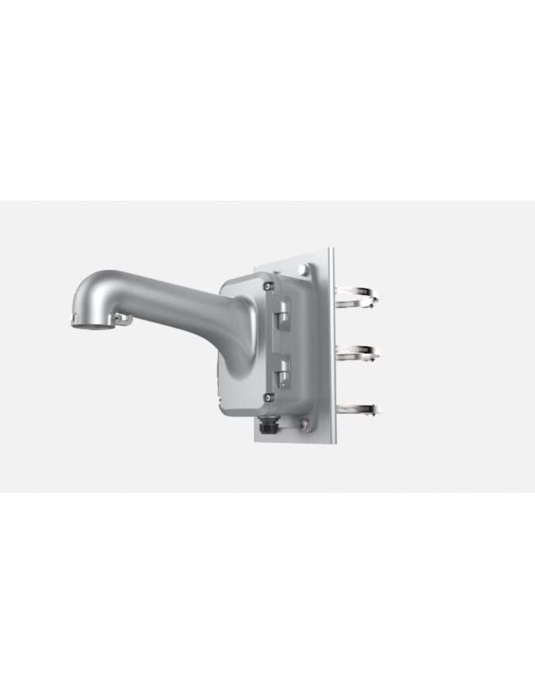 Suport montaj pe stalp pentru speed dome hikvision ds-1604zj-box-pole-p material