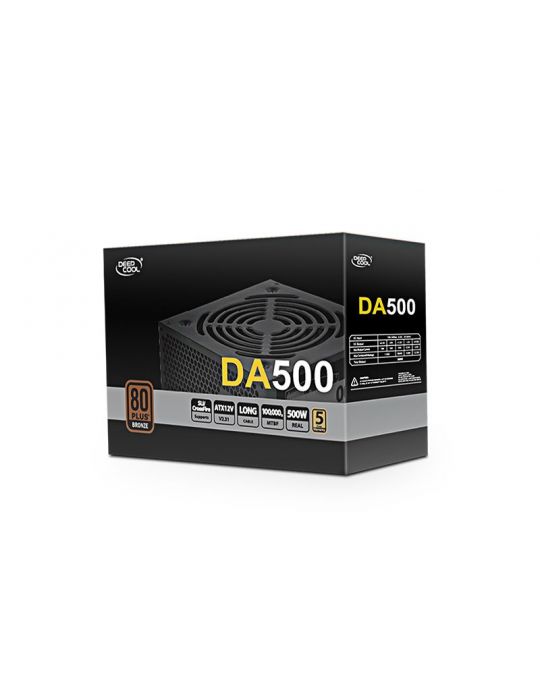 DeepCool DA500 unități de alimentare cu curent 500 W 20+4 pin ATX Negru Deepcool - 7