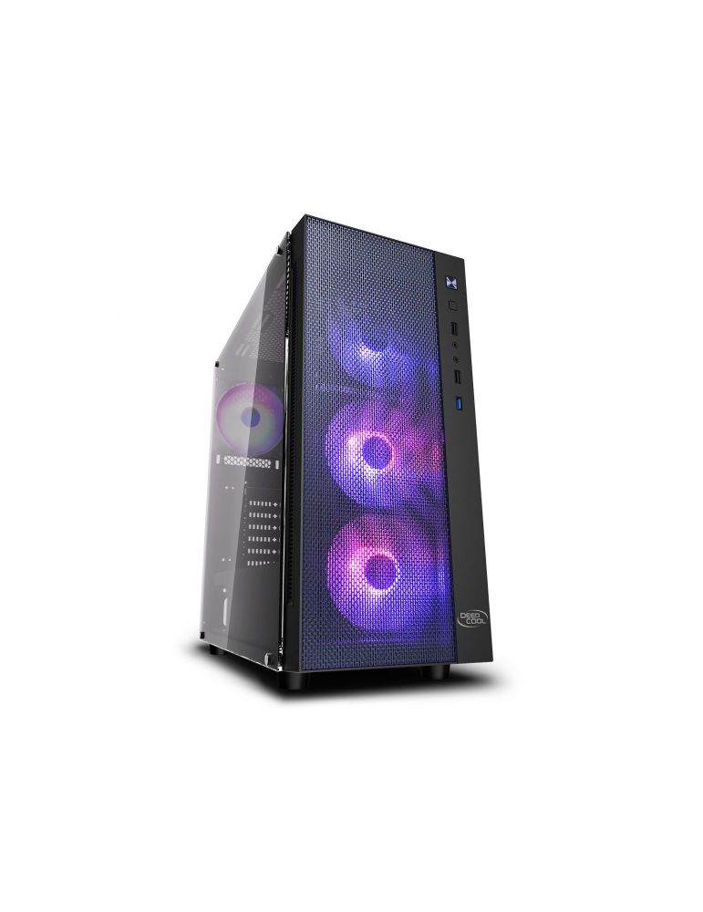DeepCool Matrexx 55 Mesh ADD-RGB 4F Midi Tower Negru