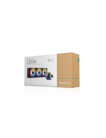 DeepCool LS720 Procesor Răcire lichidă all-in-one 12 cm Negru 1 buc. Deepcool - 9
