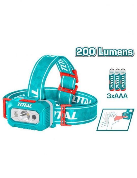Total - lanterna - 200 lumeni (industrial) Total - 1