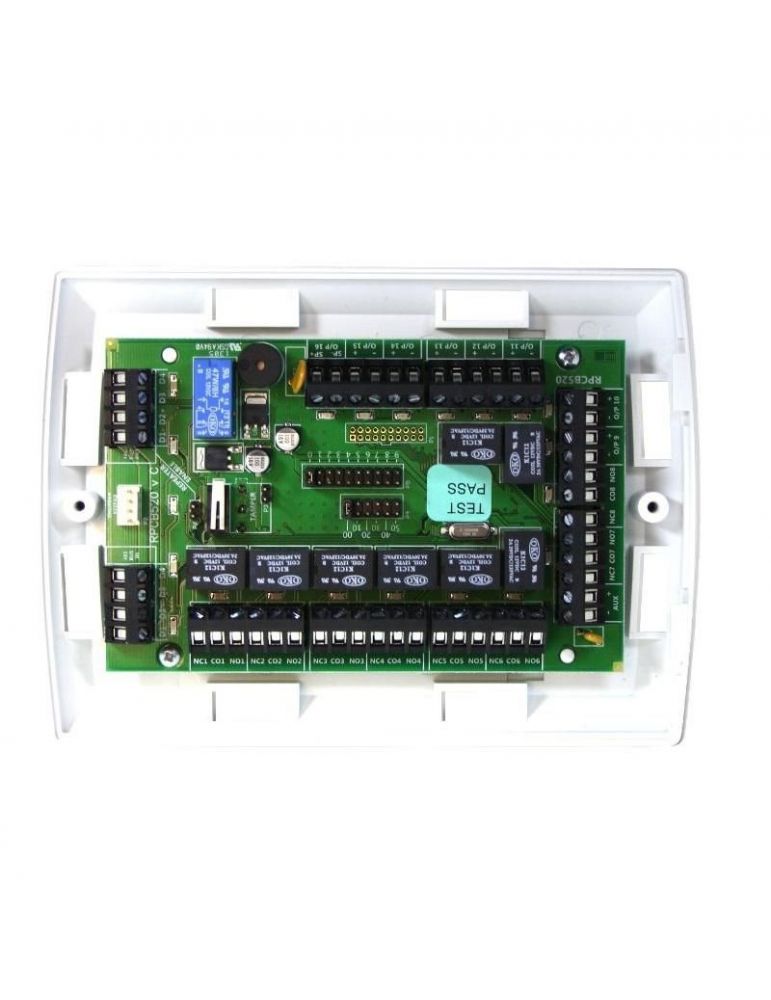 Expander module pyronix pcx-rox8r8t-p/box 8 relay and 8 open collector