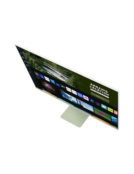 Samsung S32BM80GUU 81,3 cm (32") 3840 x 2160 Pixel 4K Ultra HD Verde, Alb Samsung - 4