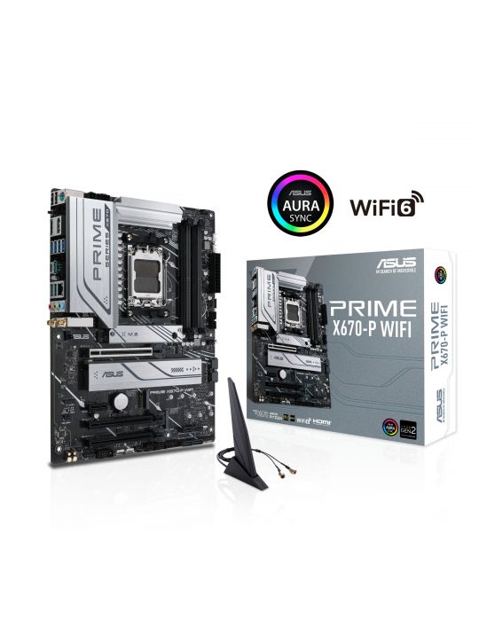 ASUS PRIME X670-P WIFI AMD X670 Socket AM5 ATX Asus - 3