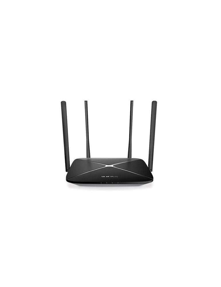 Router mercusys wireless 1200mbps 3 porturi 10/100/1000mbps dual band ac1200 ac12g(include timbru verde 1.75 lei)