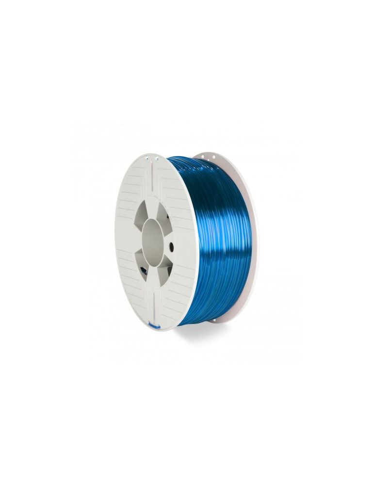 Verbatim 3d printer filament pet-g 2.85mm 1kg blue transparent