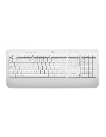 Logitech Signature K650 tastaturi RF Wireless + Bluetooth QWERTY US Internațional Alb Logitech - 1 - Tik.ro