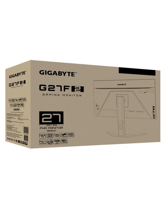 Gigabyte G27F 2 monitoare LCD 68,6 cm (27") 1920 x 1080 Pixel Full HD LED Negru Gigabyte - 4