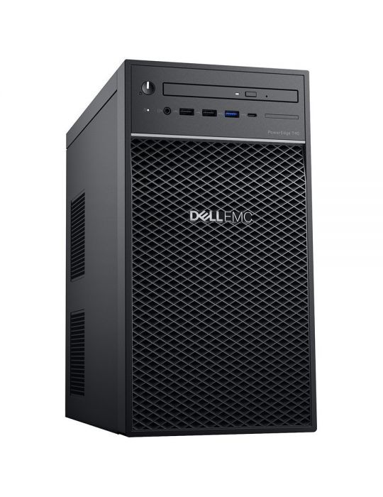 Server Dell poweredge t40 tower intel xeon e-2224g 3.5ghz(4c/4t)8gb 2666mt/s ddr4 Dell emc - 1