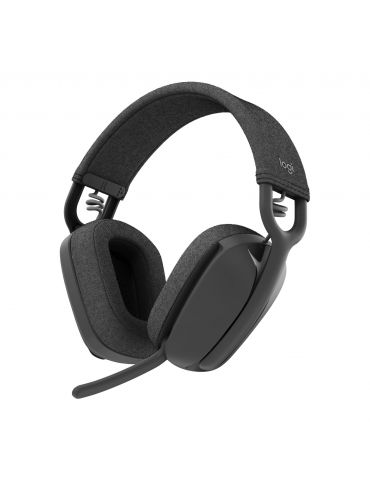 Logitech Zone Vibe 100 Căști Fără fir Bandă de fixare pe cap Apeluri/Muzică Bluetooth Grafit Logitech - 1 - Tik.ro