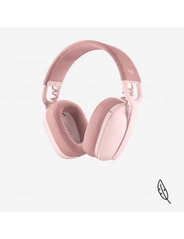 Logitech Zone Vibe 100 Căști Fără fir Bandă de fixare pe cap Apeluri/Muzică Bluetooth Roz Logitech - 6