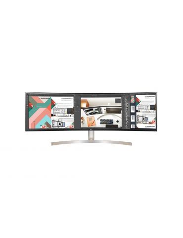 LG 49WL95C-WE LED display 124,5 cm (49") 5120 x 1440 Pixel UltraWide Quad HD Negru, Alb Lg - 1