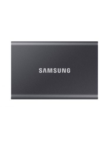 SSD Portabil Samsung T7, 2TB, USB-C 3.2, Titan Grey Samsung - 1 - Tik.ro