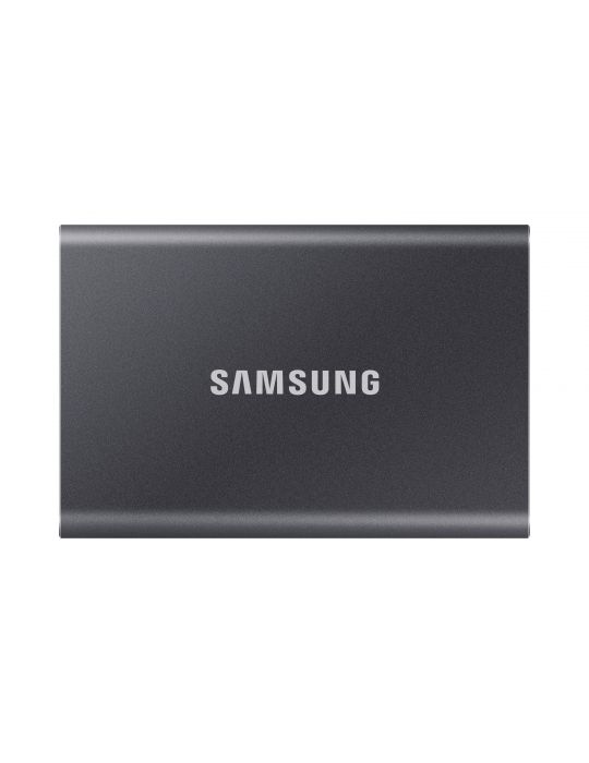 SSD Portabil Samsung T7, 2TB, USB-C 3.2, Titan Grey Samsung - 1