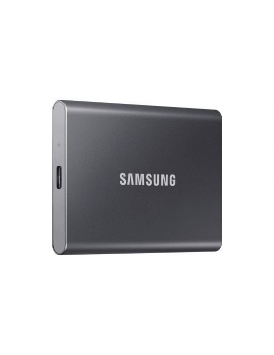 SSD Portabil Samsung T7, 2TB, USB-C 3.2, Titan Grey Samsung - 2