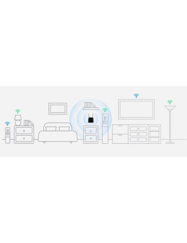 D-Link DWR-960 router wireless Gigabit Ethernet Bandă dublă (2.4 GHz/ 5 GHz) 4G Negru D-link - 5