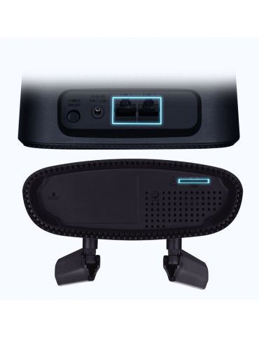 D-Link DWR-960 router wireless Gigabit Ethernet Bandă dublă (2.4 GHz/ 5 GHz) 4G Negru D-link - 6