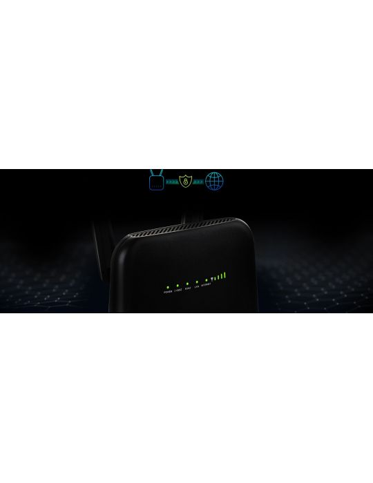 D-Link DWR-960 router wireless Gigabit Ethernet Bandă dublă (2.4 GHz/ 5 GHz) 4G Negru D-link - 7