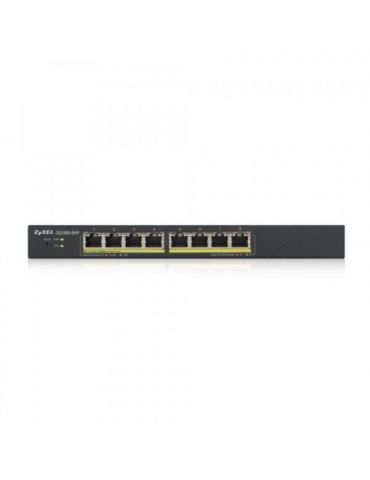 Zyxel GS1900-8HP v3 PoE Gestionate L2 Gigabit Ethernet (10/100/1000) Power over Ethernet (PoE) Suport Negru Zyxel - 2